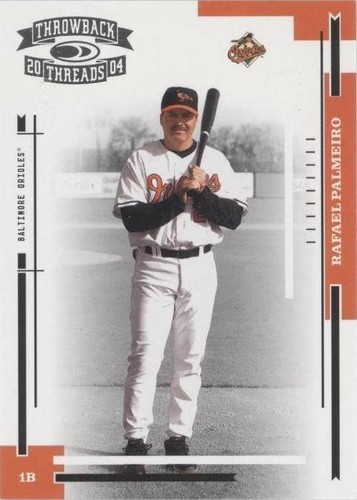 2004 Donruss Throwback Threads - Rafael Palmeiro #28