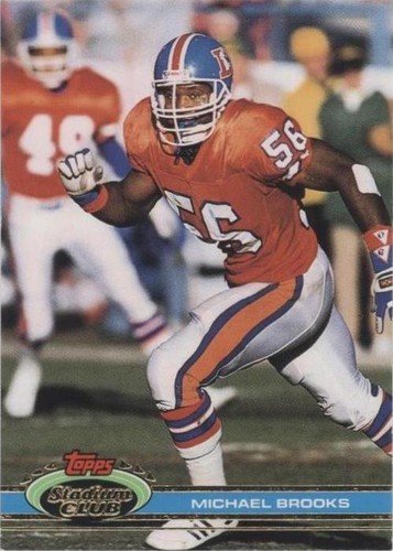 1991 Topps Stadium Club Michael Brooks #409