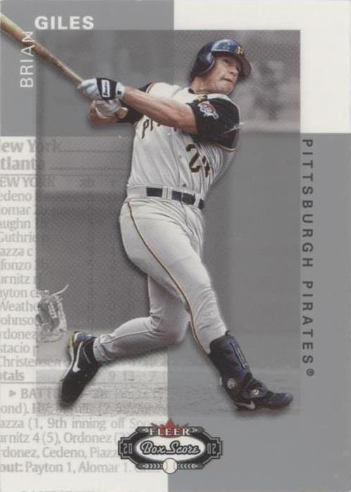 2002 Fleer Box Score - Brian Giles #26