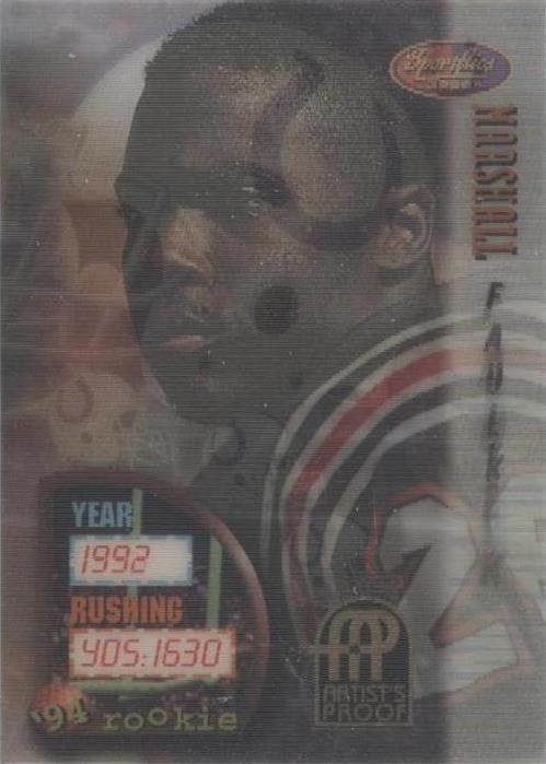 Sportflics 2000 Marshall Faulk #152 1994