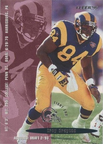 1995 Fleer Troy Drayton #204