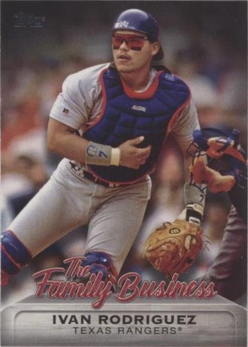 2019 Topps Update Series - Ivan Rodriguez #FB-5