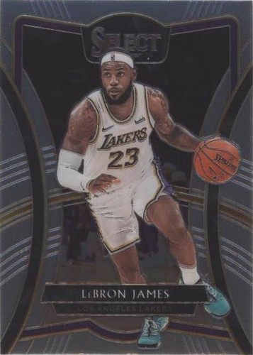 LeBron James 2022 Select #26 Concourse Copper Plaid /49