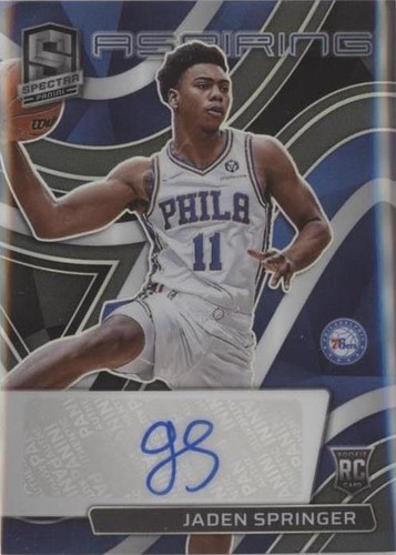 2021-22 Panini Spectra - Jaden Springer #AA-JSP