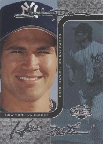 2006 Topps Co-Signers - Hideki Matsui Johnny Damon #47-C