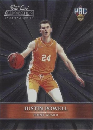 2021-22 Wild Card Alumination - Justin Powell #ABC-48