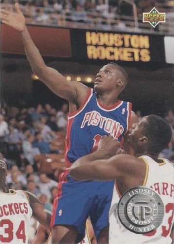 1993-94 Upper Deck - Lindsey Hunter #492