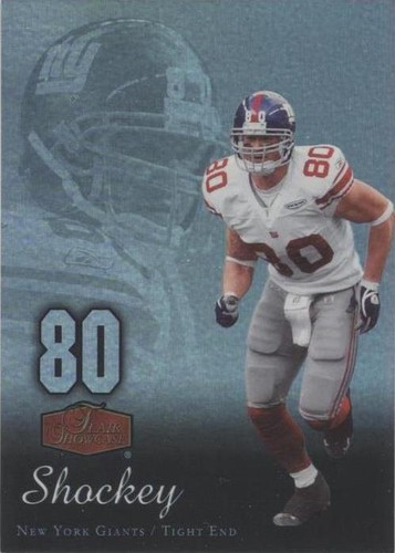 2006 Flair Showcase Jeremy Shockey #66