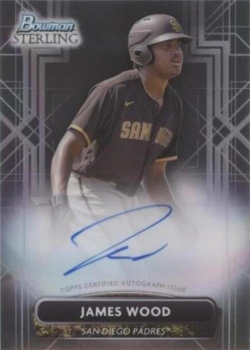 2022 Bowman Sterling - James Wood #PA-JW