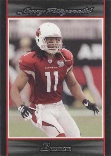 2007 Bowman Larry Fitzgerald #56