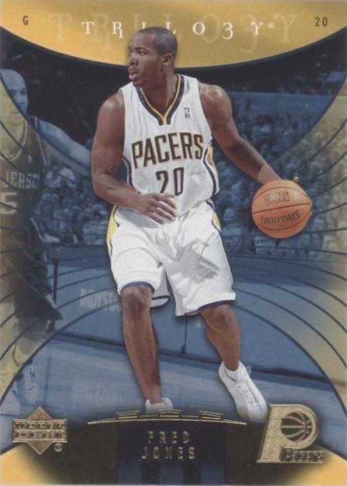 2005-06 Upper Deck Trilogy - Fred Jones #33