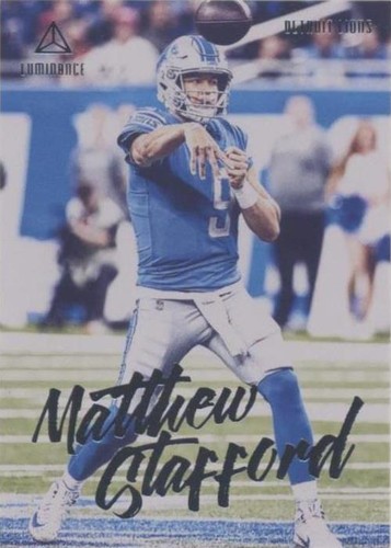 2020 Panini Luminance Matthew Stafford #39