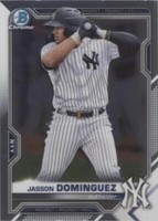 2021 Bowman Chrome - Jasson Dominguez #BCP-213