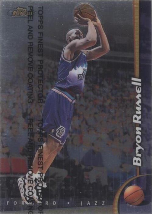 1998-99 Topps Finest - Bryon Russell #196