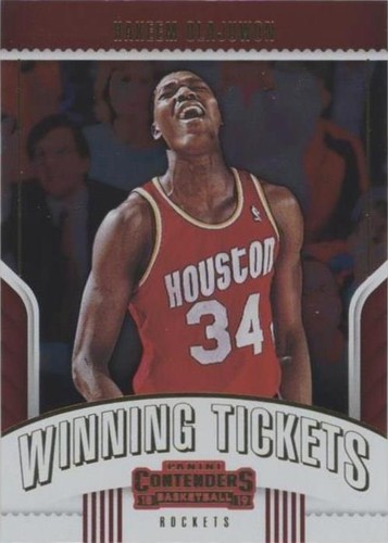 2018-19 Panini Contenders - Hakeem Olajuwon #5