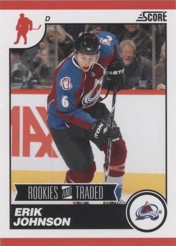 2010-11 Score Rookies & Traded - Erik Johnson #571