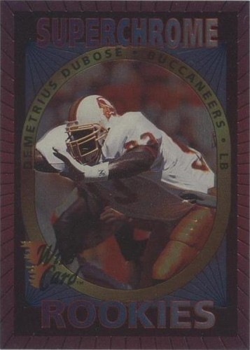 1993 Wild Card Demetrius DuBose #11
