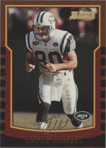 2000 Bowman Wayne Chrebet #62