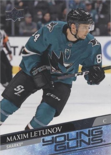 2020-21 Upper Deck - Maxim Letunov #487