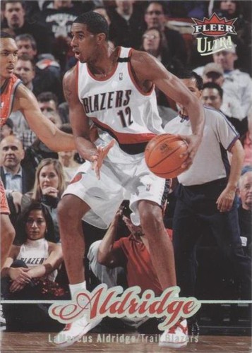 2007-08 Fleer Ultra - LaMarcus Aldridge #154