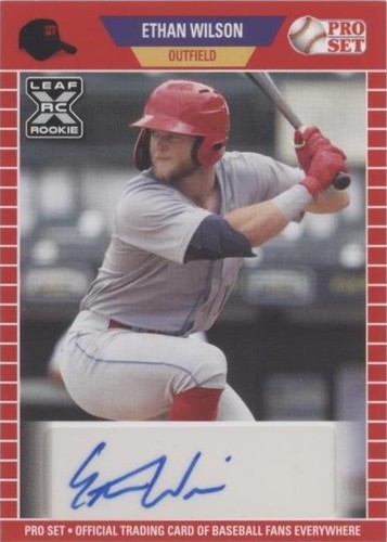 2021 Leaf Pro Set Baseball Blaster - Ethan Wilson #PS-EW1