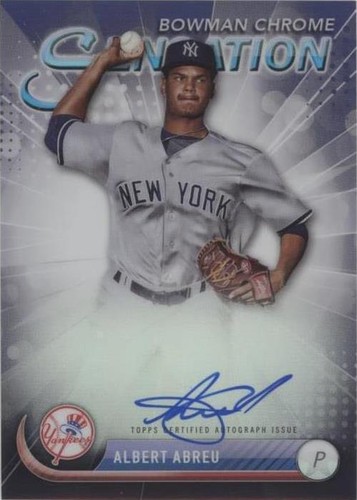 2017 Bowman Chrome - Albert Abreu #CSA-AA