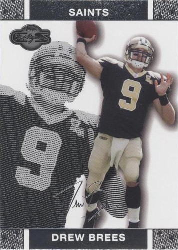2007 Topps Co-Signers Drew Brees #11