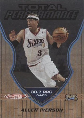 2005-06 Topps Total - Allen Iverson #TP3