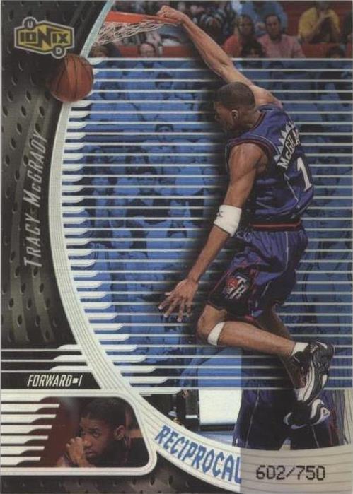 Ionix 1998-99 cubierta superior - Tracy McGrady #R55