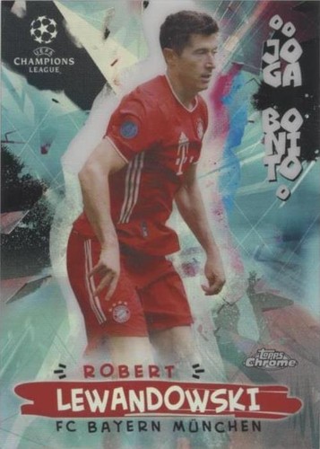 2020-21 Topps Chrome UCL Robert Lewandowski #JB-3
