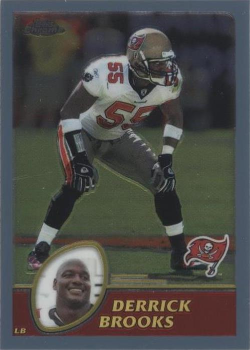2003 Topps Chrome Derrick Brooks #56