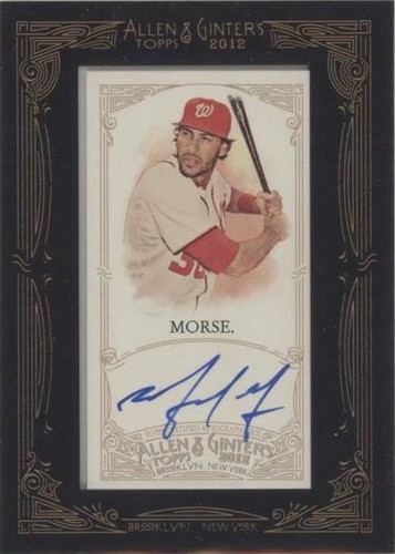 2012 Topps Allen & Ginter's - Mike Morse #AGA-MMR