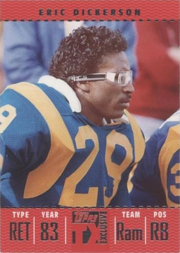 2007 Topps TX Exclusive Eric Dickerson #213
