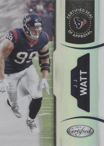 2018 Panini Certified J.J. Watt #33