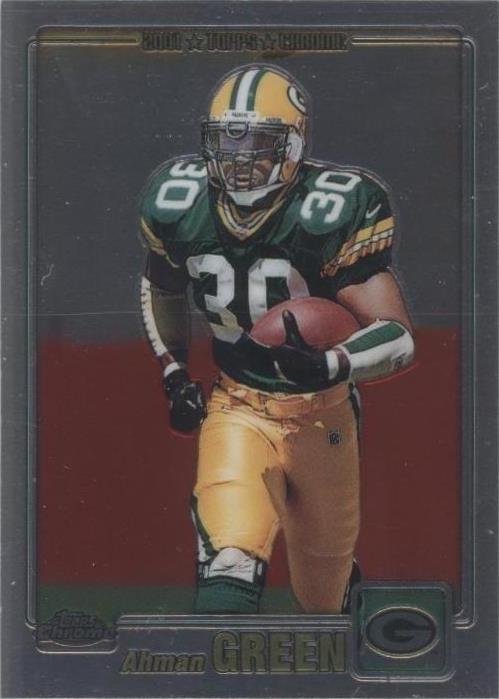 2001 Topps Chrome Ahman Green #80