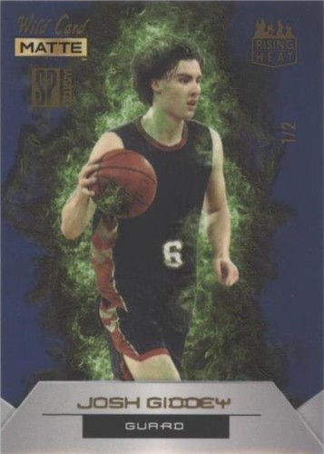 2022 Wild Card Matte SP Exclusive - Josh Giddey #RHN-11