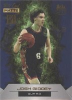 2022 Wild Card Matte SP Exclusive - Josh Giddey #RHN-11