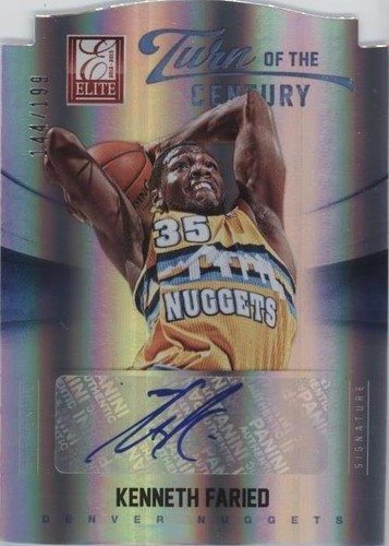 2012-13 Elite - Kenneth Faried #72