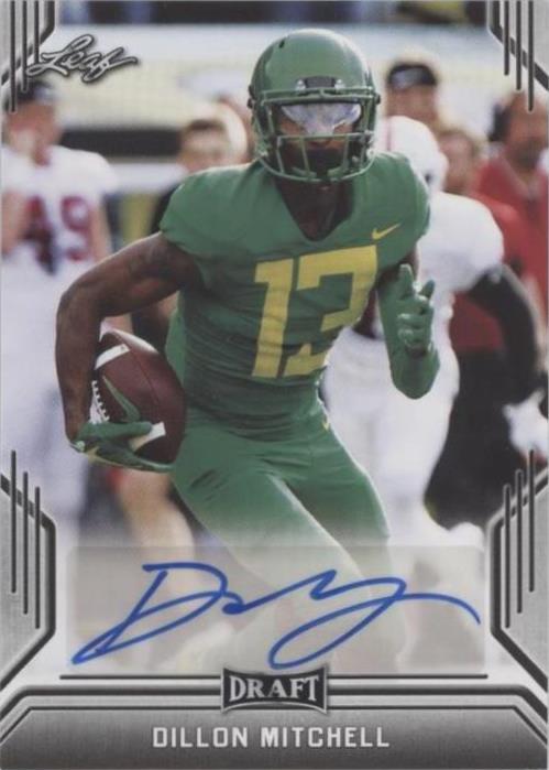 2019 Leaf Draft Dillon Mitchell #BA-DM3