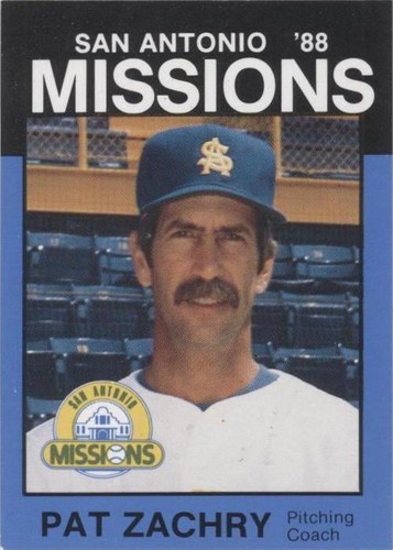 1988 Best San Antonio Missions - Pat Zachry #27