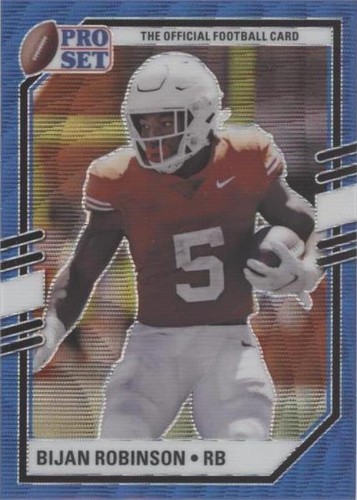 2022 Leaf Pro Set Draft Bijan Robinson #PSB-BR1