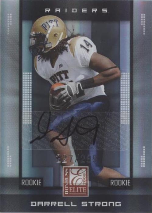 2008 Donruss Elite Darrell Strong #134