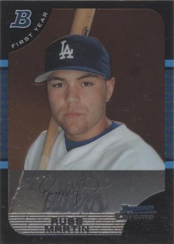 2005 Bowman Chrome - Russell Martin #224