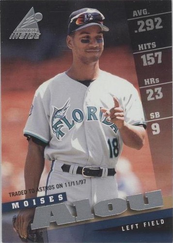 1998 Pinnacle Inside - Moises Alou #85