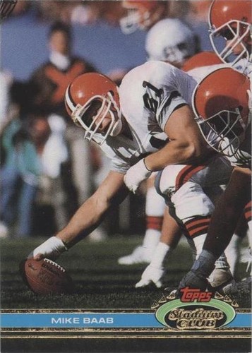 1991 Topps Stadium Club Mike Baab #31
