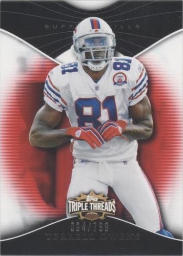 2009 Topps Triple Threads Terrell Owens #68