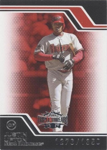 2008 Topps Triple Threads - Justin Upton #241