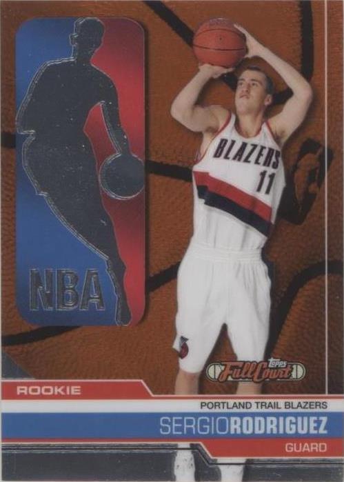 2006-07 Topps Full Court - Sergio Rodriguez #119