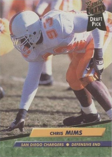 1992 Fleer Ultra Chris Mims #437