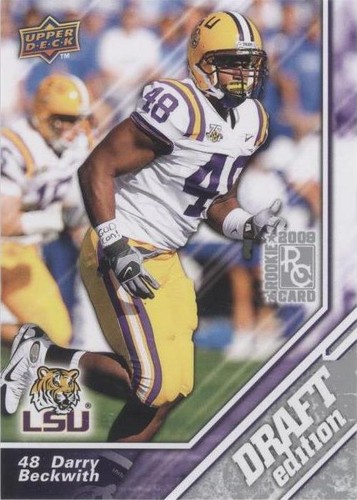 2009 Upper Deck Draft Edition Darry Beckwith #59